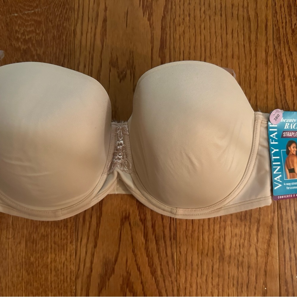 Vanity Fair Strapless Convertible Bra 38D